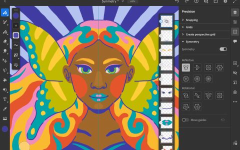 Adobe Fresco绘画应用今起完全免费 以迎战Procreate等对手